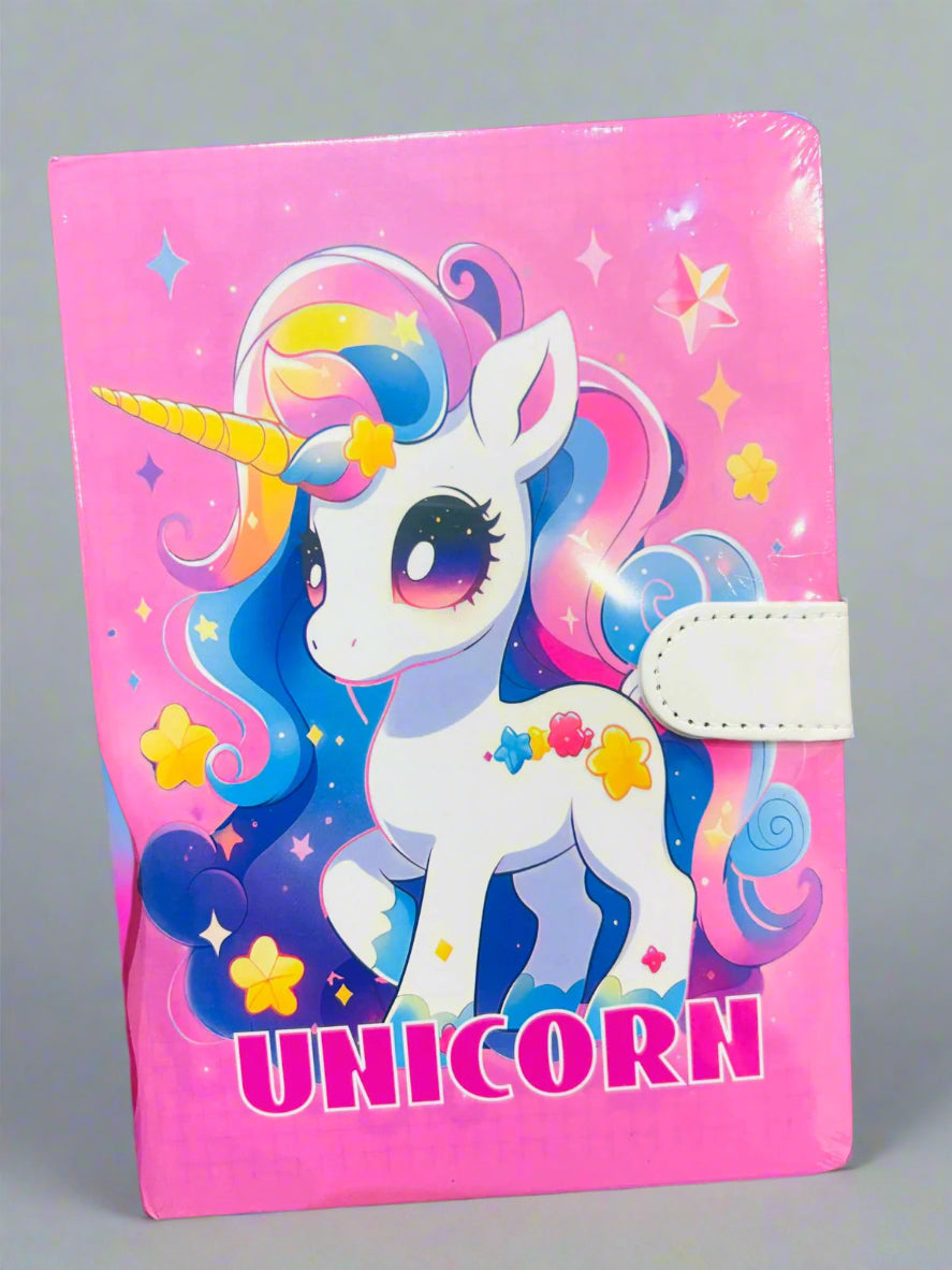 Unicorn Diary with Magnetic Flap