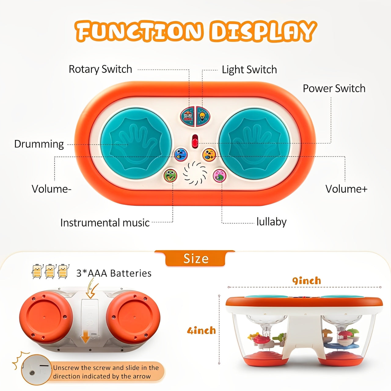 Baby Clap Drum