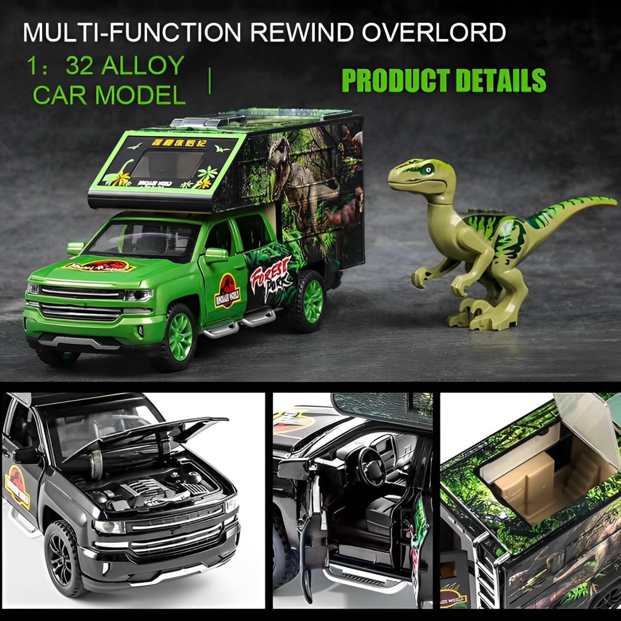 Dinosaur Adventure Alloy Car1