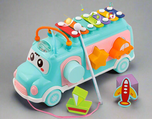 Huanger Sorting & Xylophone Bus Littlewonderspk