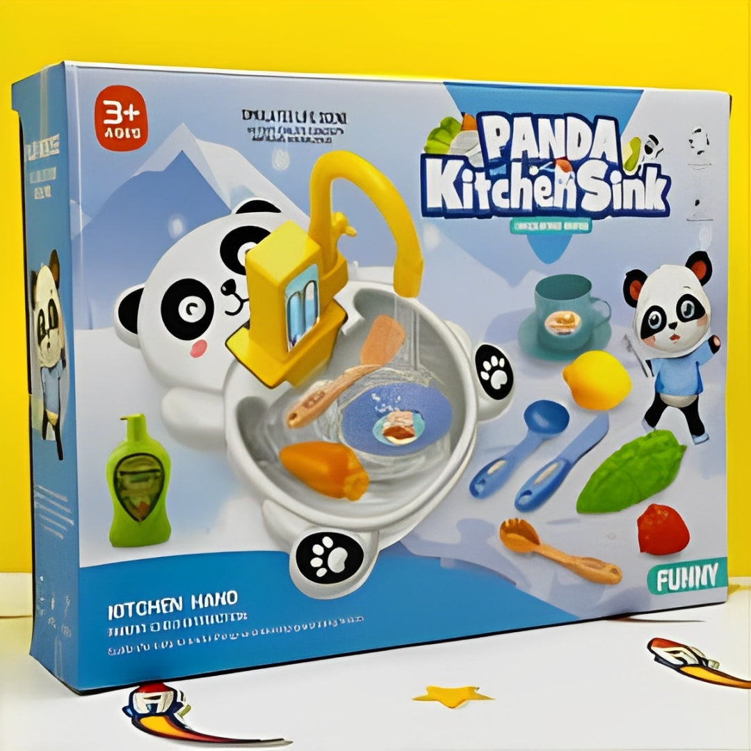 Panda Kitchen Sink Playset