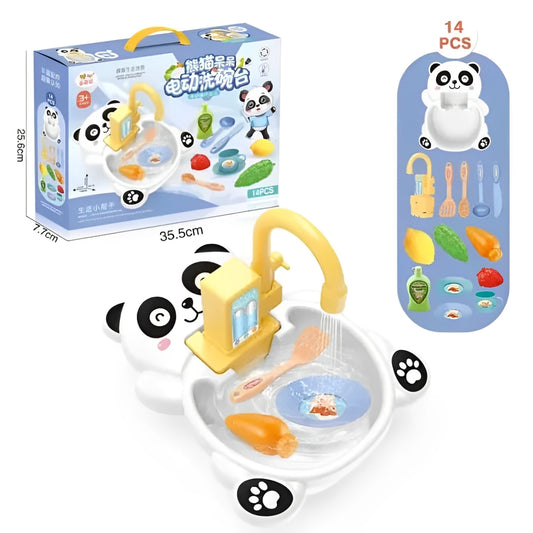 Panda Kitchen Sink Playset1