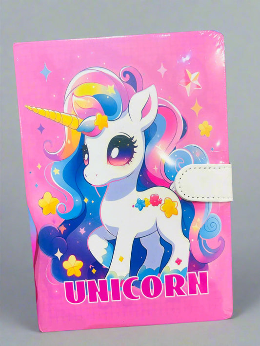 Unicorn Diary with Magnetic Flap
