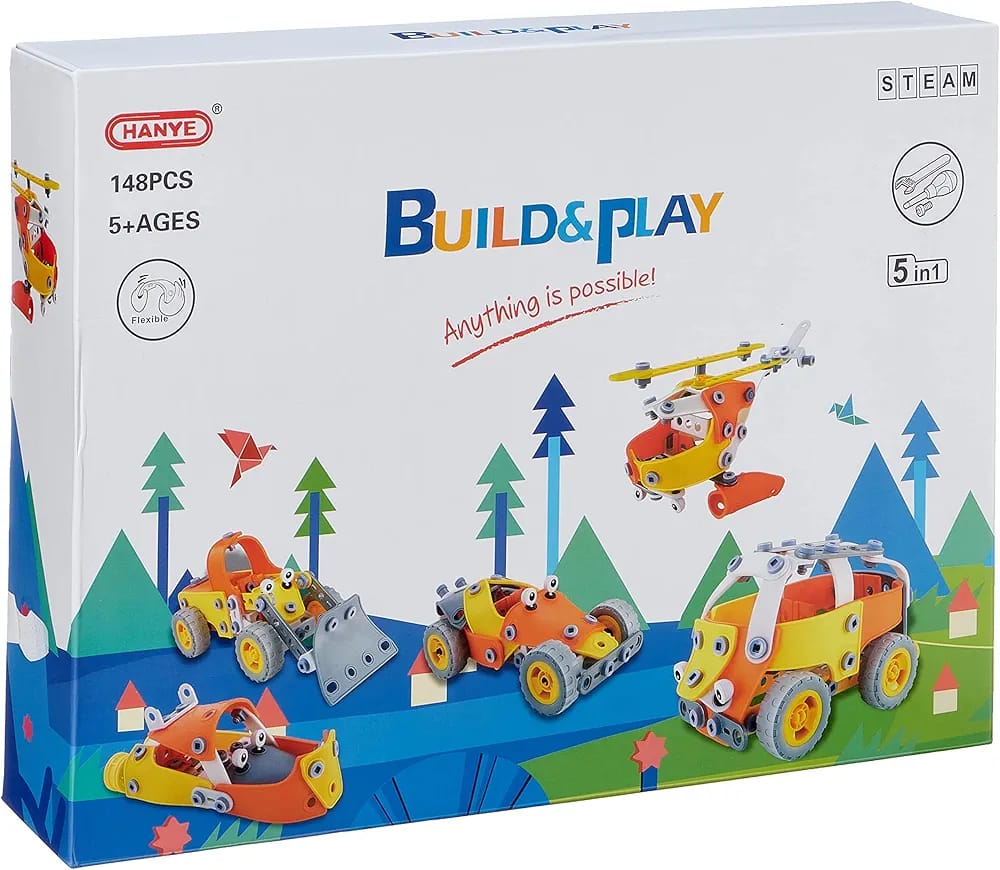 Build & Play Construction Set