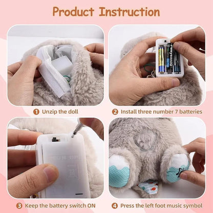 Breathing Bear Soothing Plush Toy